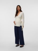 Mamalicious Leonora Tess LS Wrap Top - Image 3