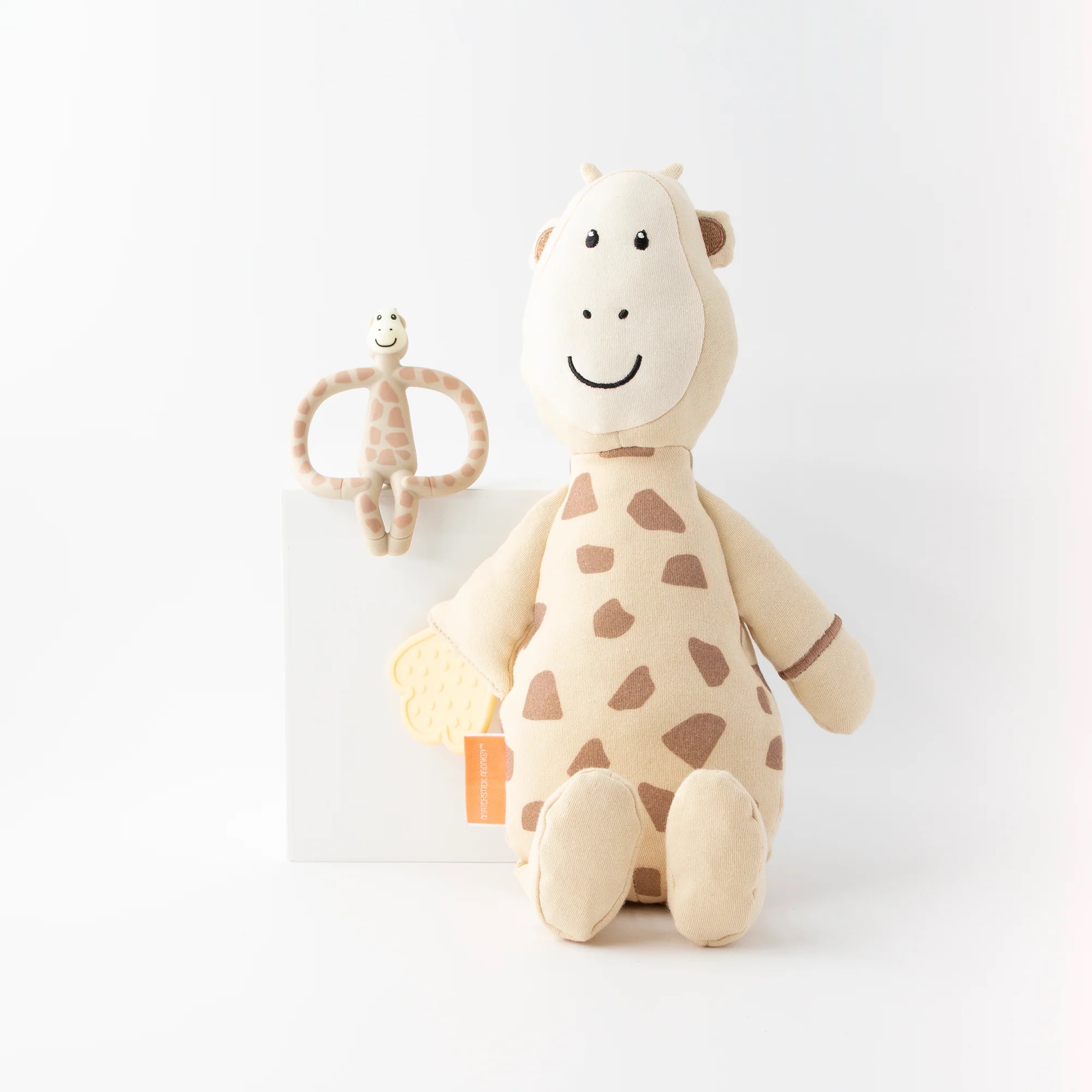 Image 290 Matchstick Monkey Sensory Teething Teddy Set - Giraffe - Image 1
