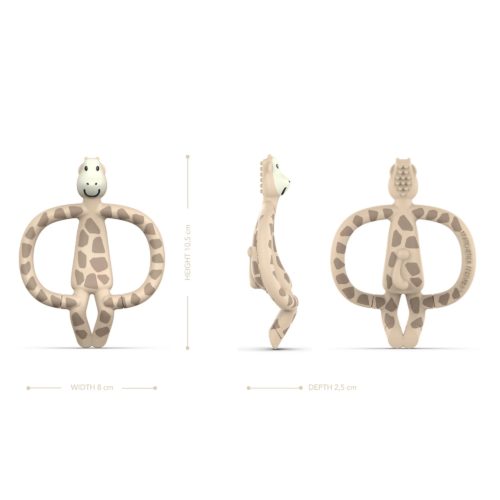 Matchstick Monkey Sensory Teething Teddy Set - Giraffe - Image 6