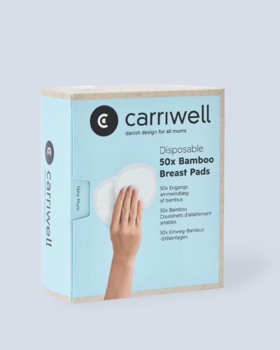 Carriwell 50x bamboo breast pads