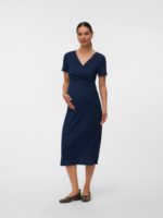 Mamalicious Jolanta Tess s/s midi dress 2f - Image 4