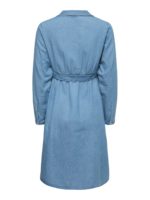 Mamalicious Valetta Lia L/s Denim Dress - Image 7