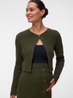 Mamalicious Zelma L/s Crop Knit Cardigan