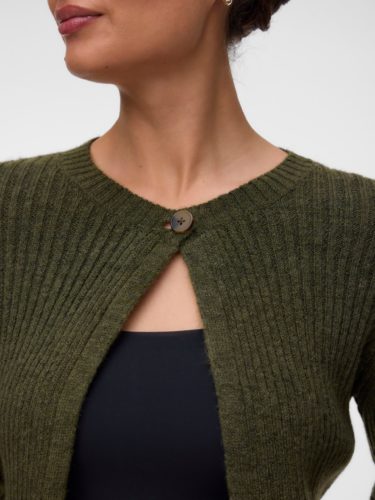 Mamalicious Zelma L/s Crop Knit Cardigan - Image 4