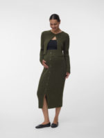 Mamalicious Zelma Midi Hw Knit Skirt