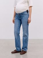 Mamalicious Cuba Elastic Straight Jeans