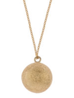 Proud MaMa Luna Bola Pregnancy Necklace - Gold