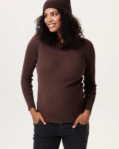 Noppies Top Brown L/s
