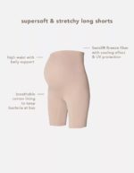 Noppies seamless shorts long Moonlight „hjólabuxur“ - Image 7
