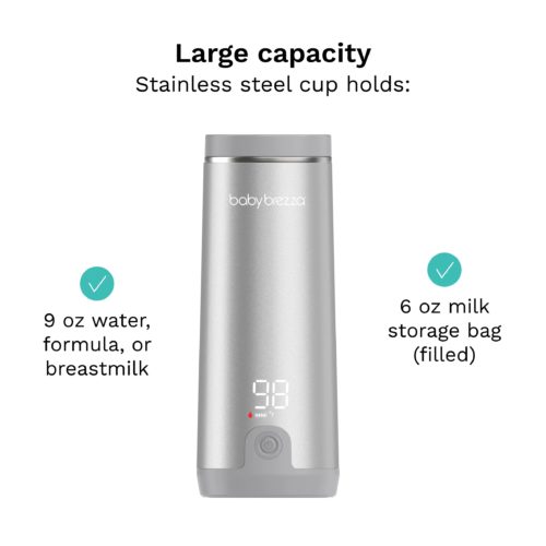 Baby Brezza Super Fast Portable Warmer Silver – Ferðahitari - Image 7